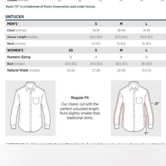 Set of two UNTUCKit linen long sleeve button down shirts size 10 angelen sherry - Picture 5 of 5